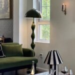 Luxurious floor lamp
