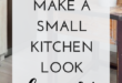 Making small kitchens