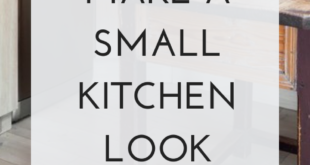 Making small kitchens