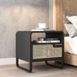 Metal bedside tables