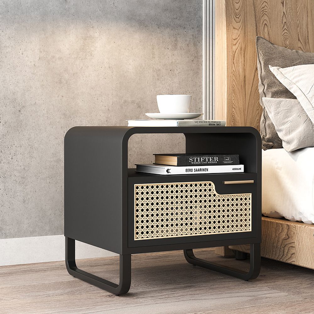 Metal bedside tables Sleek and Modern Bedside Options for your Bedroom Decor