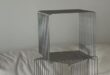 Metal bedside tables