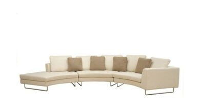 Micro-Fiber Sectional Couch