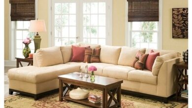Micro-Fiber Sectional Couch