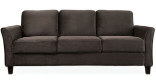 Micro-Fiber Sectional Couch