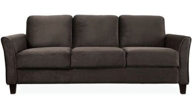 Micro-Fiber Sectional Couch