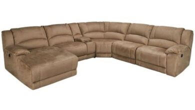 Micro-Fiber Sectional Couch
