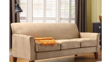 Micro-Fiber Sectional Couch
