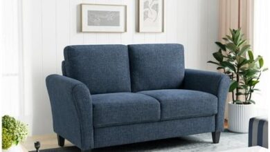 Microfiber Loveseat