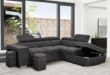 Microfiber Sectional Sleeper Sofa