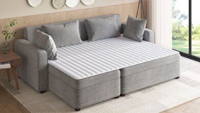 Microfiber Sofa Bed