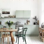 Mint Green kitchen