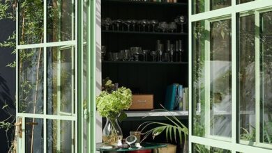 Mint Green kitchen