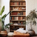 Modern Corner Bookshelf