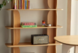 Modern Corner Bookshelf