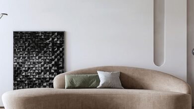 Modern Curved Sofa