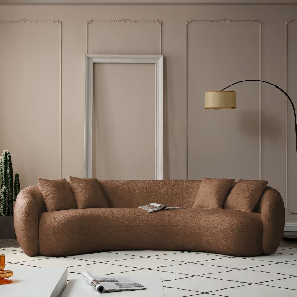 Modern Curved Sofa The Perfect Statement Piece for Your Living Room