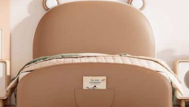 Modern Faux leather Beds