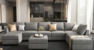 Modern Grey Sectional Sofa