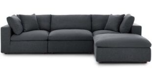 Modern Grey Sectional Sofa