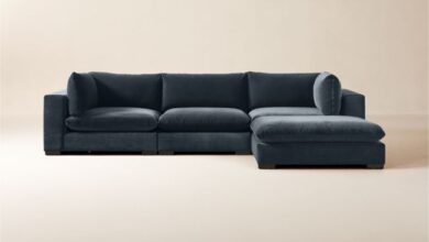 Modern Grey Sectional Sofa