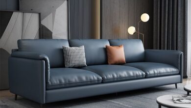 Modern Leather Sofa