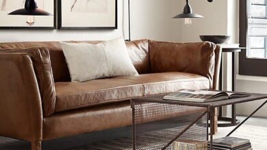 Modern Leather Sofa