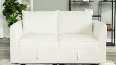 Modern Loveseat For Small Spaces