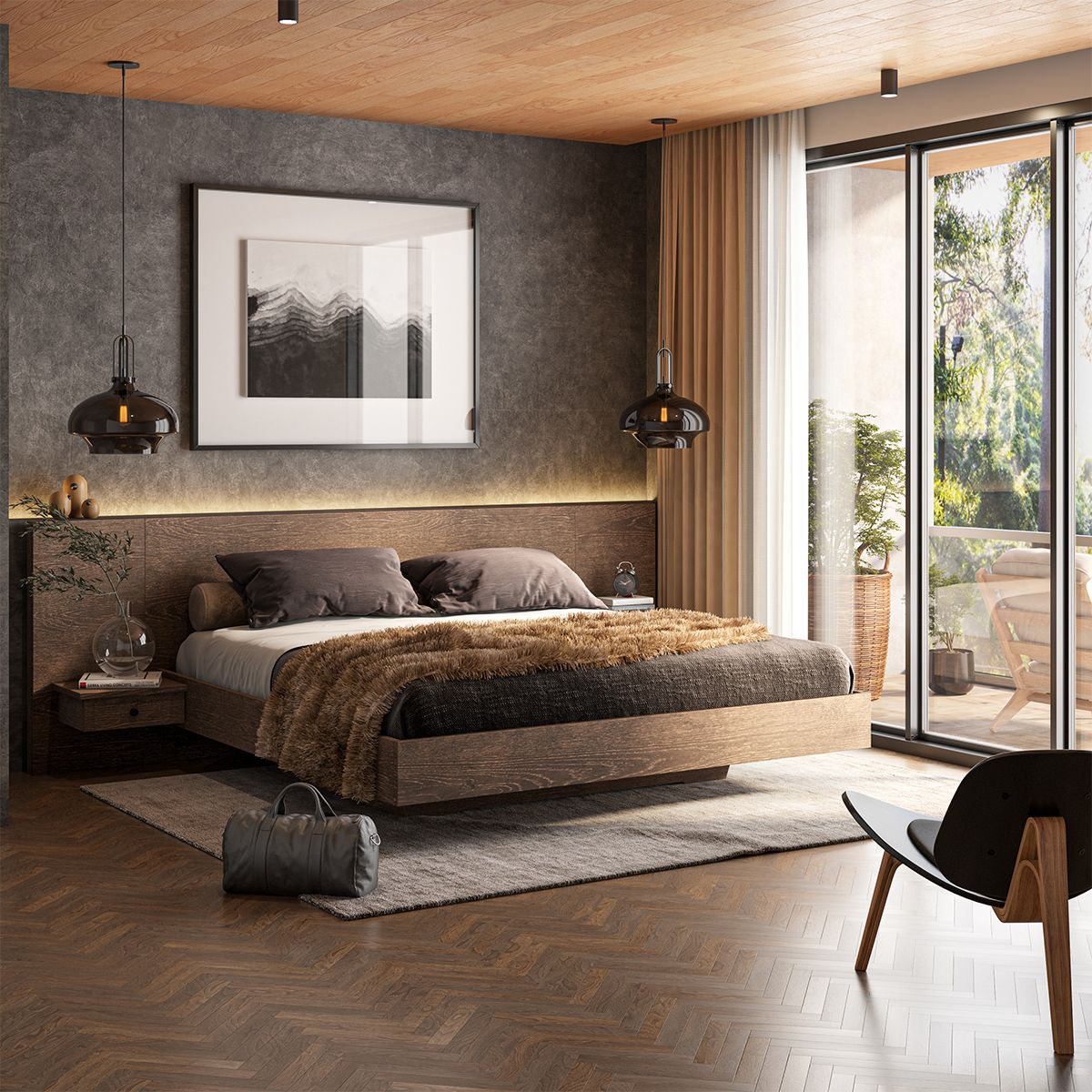 Modern Solid Wood Beds A Sleek and Sustainable Choice