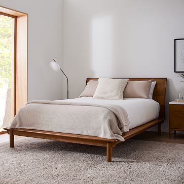 modern solid wood beds