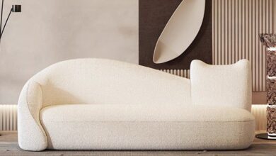 Modern White Living Room Furniture Sets