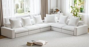 Modern White Living Room Furniture Sets