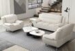 Modern White Living Room Furniture Sets