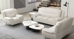 Modern White Living Room Furniture Sets