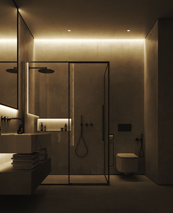 Modern bathroom lighting brightens up your space