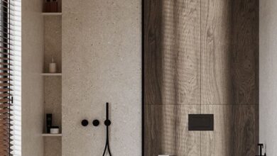 Modern bathroom lighting