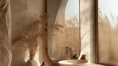 Modern bathroom renovation