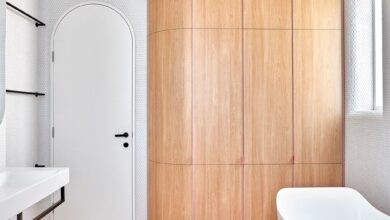 Modern bathroom renovation