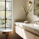 Modern bathroom renovation