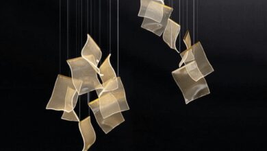 Modern chandelier