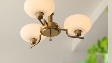 Modern chandelier