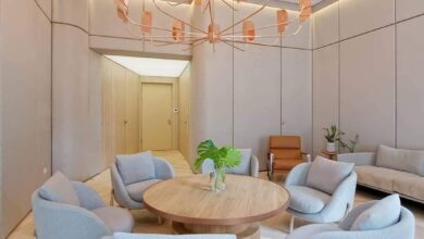 Modern chandelier