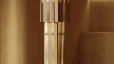 Modern high floor lamps