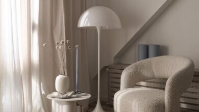 Modern high floor lamps