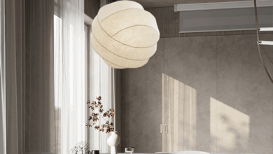 Modern lamp for a modern home