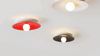 Modern lamp for a modern home