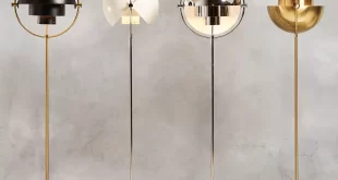 Multi-light floor lamp