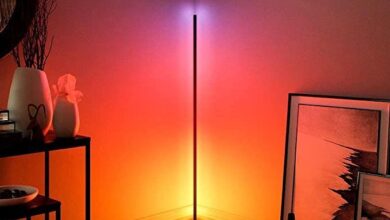Multi-light floor lamp