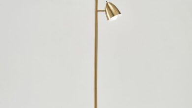 Multi-light floor lamp