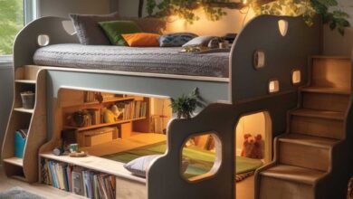Multifunctional children beds